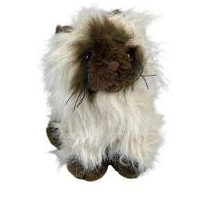 GANZ Himalayan Cat 10" Plush Webkinz Cream Brown Long Hair